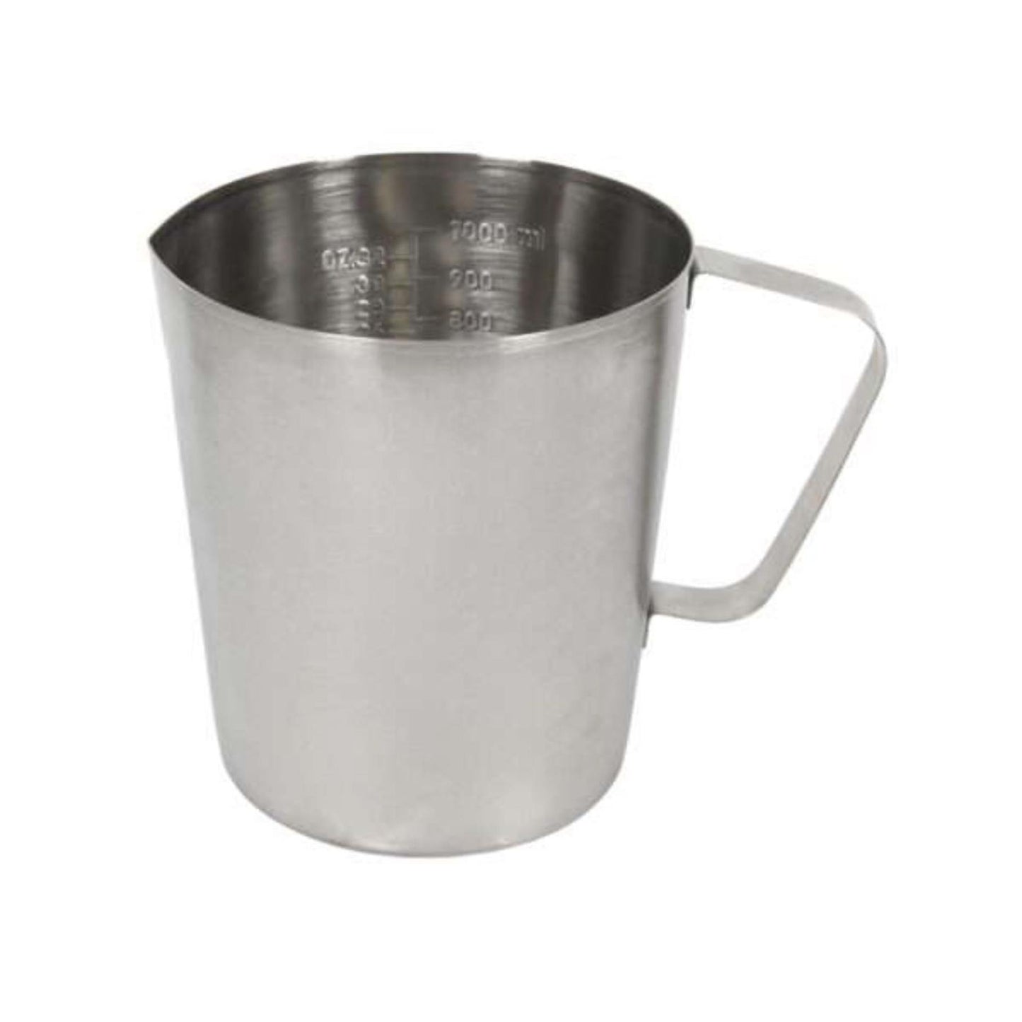 Vaso medidor acero inoxidable mate 1l