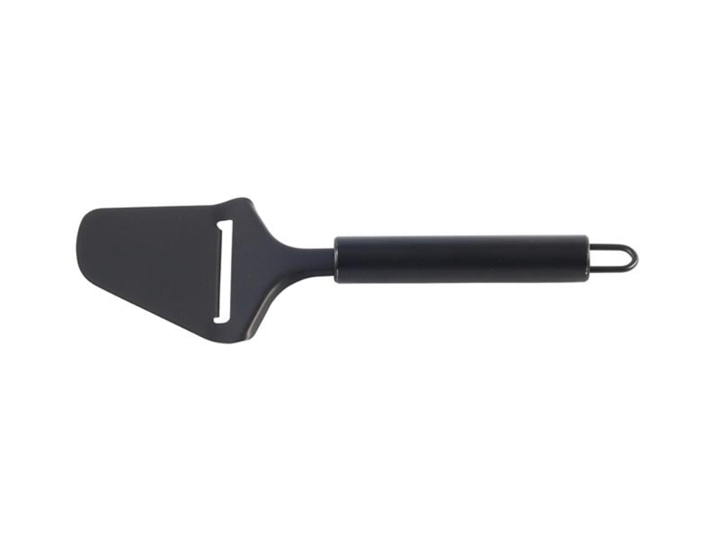 Utensili da cucina affetta formaggio in acciaio inox nero 22x7 cm
