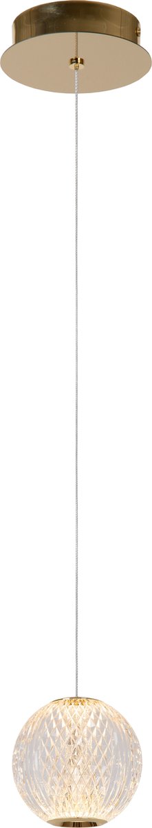 Lucide cintra - lampada a sospensione - ø 14 cm - LED - 1x5,7w 2700k - trasparente