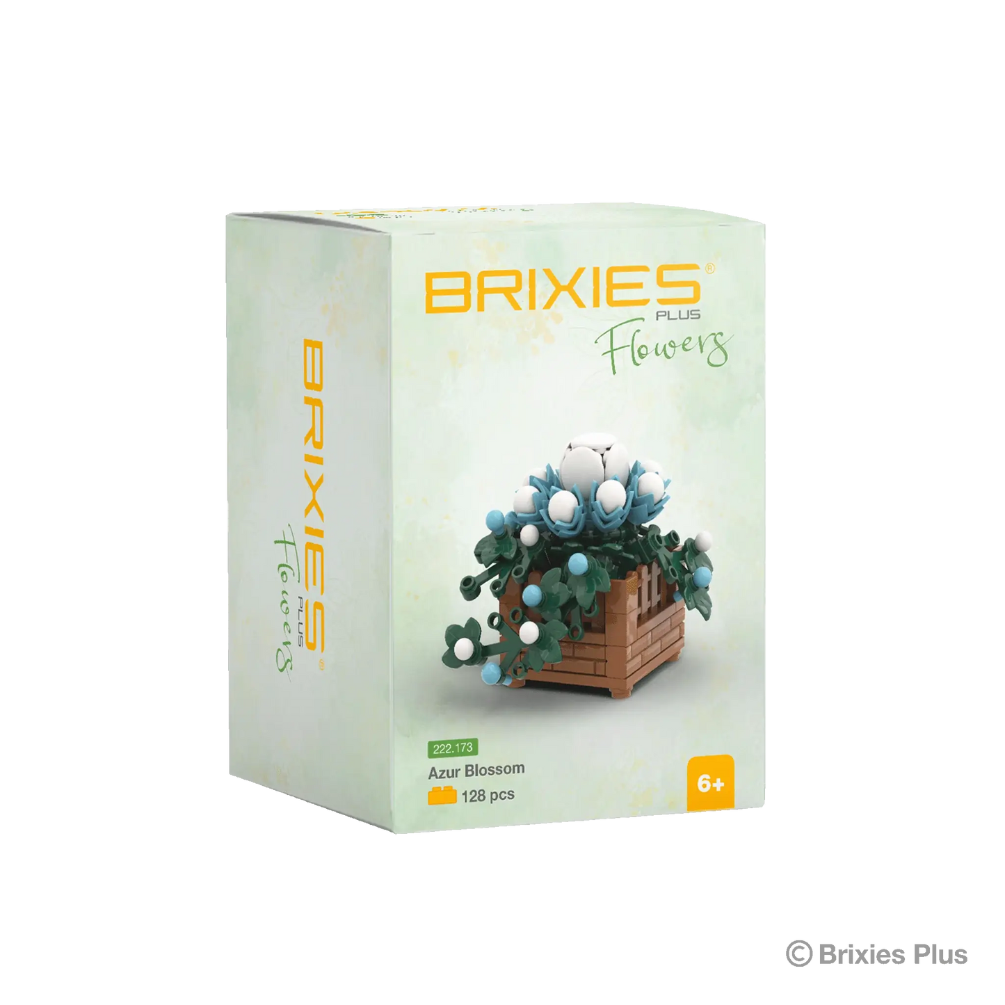 Oku brixies más bloques de construcción de flores azules