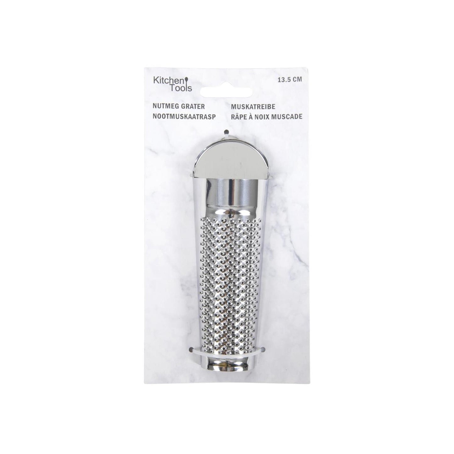Utensili da cucina Grattugia per noce moscata in acciaio inox 13,5 cm