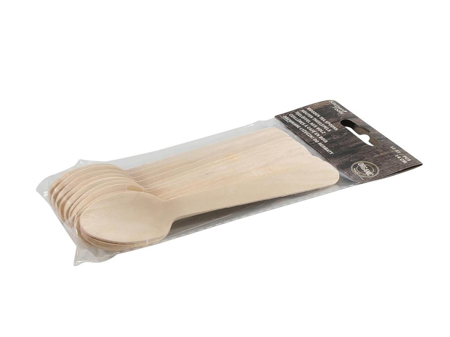 Utensili da cucina cucchiaino in legno confezione da 12 pezzi
