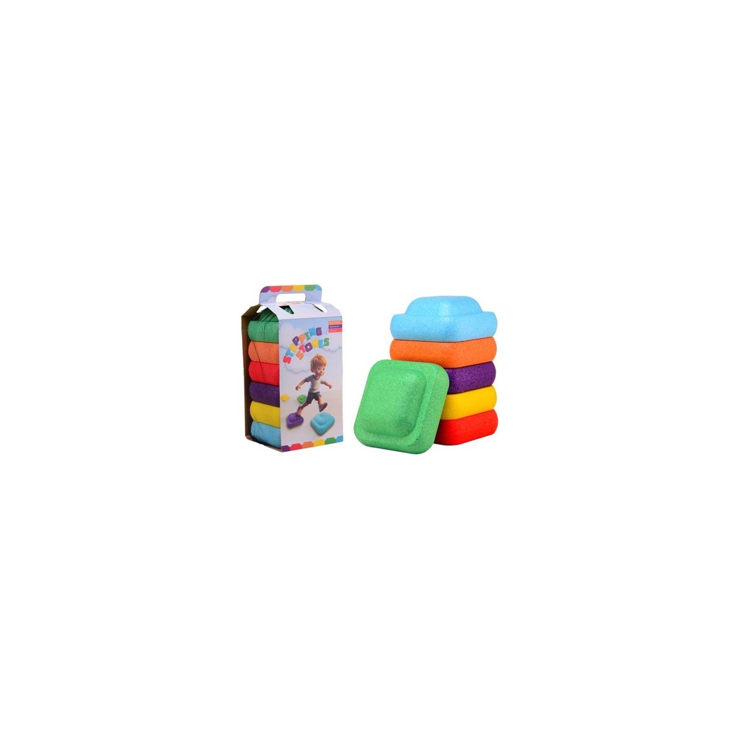Johntoy Step Stone Foam, conjunto de 6