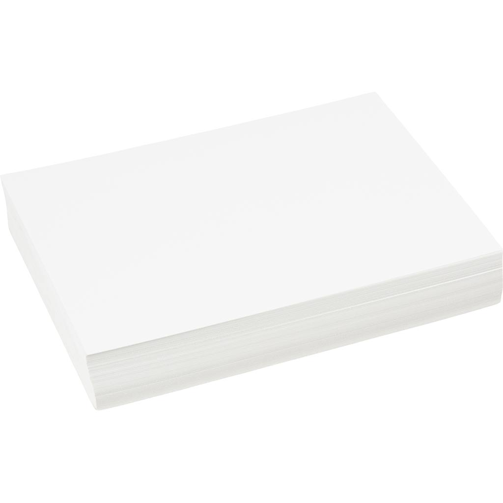 Papel de acuarela Creativ company, a5, hoja 148x210 mm, 300 gr, blanco, 100 hojas 1 caja