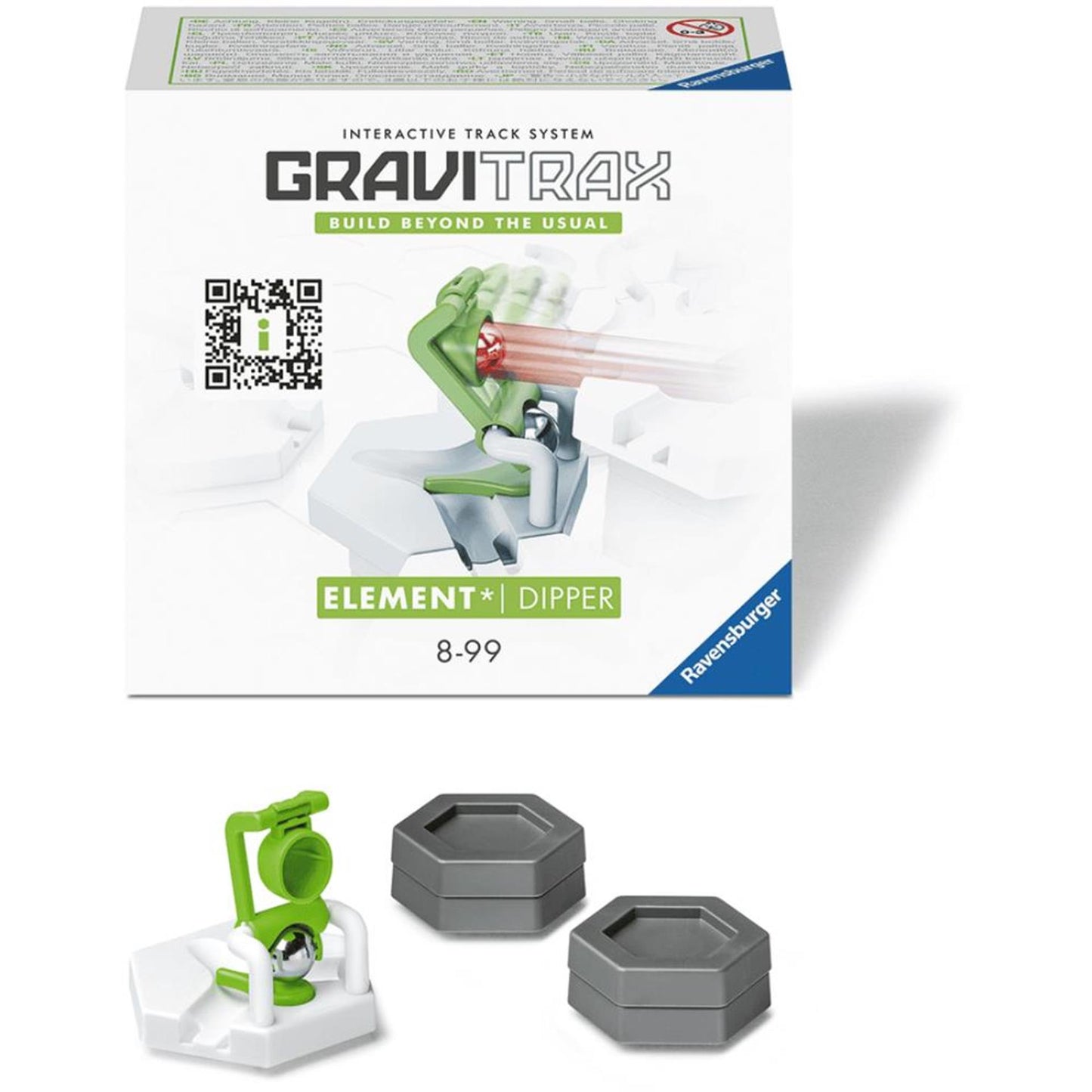 Ravensburger gravitrax knikkerbaan elemento dipper