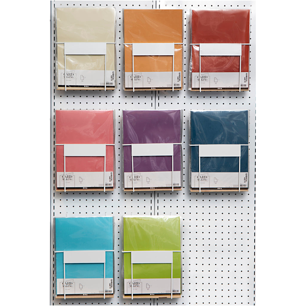 Papel vitela Creativ company, a4, hoja 210x297 mm, 100 gr, varios colores, 8x10 caja 1 caja