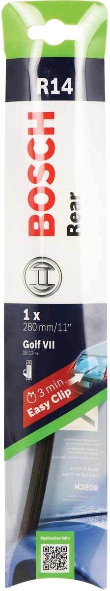 Limpiaparabrisas Bosch hoja plana r14 28cm