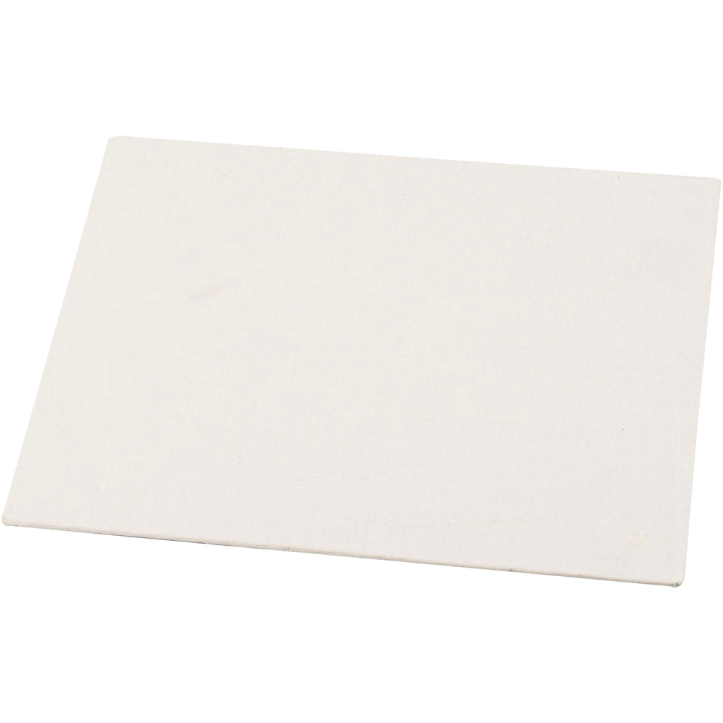 Pannello tela Creative Company, a4, misura 21x29,7 cm, spessore 3 mm, 280 gr, bianco, 1 pezzo