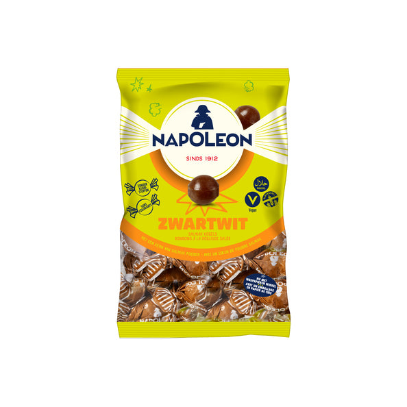 Borsa per proiettili Napoleone bianco e nero (12x 150gr)