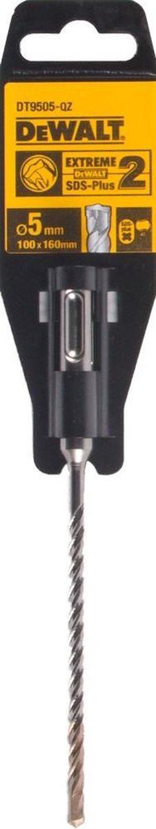 Taladro percutor dewalt dt9505 sds-plus extreme 2 - 2 superficies de corte - 5 x 100 x 160 mm