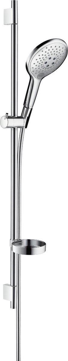 Set asta saliscendi Hansgrohe Raindance Select S 150 Unique Puro - 90 cm - cromo - 3 tipi di getto - doccetta diametro 150 mm