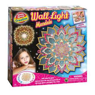 Fare luce sulla parete mandala