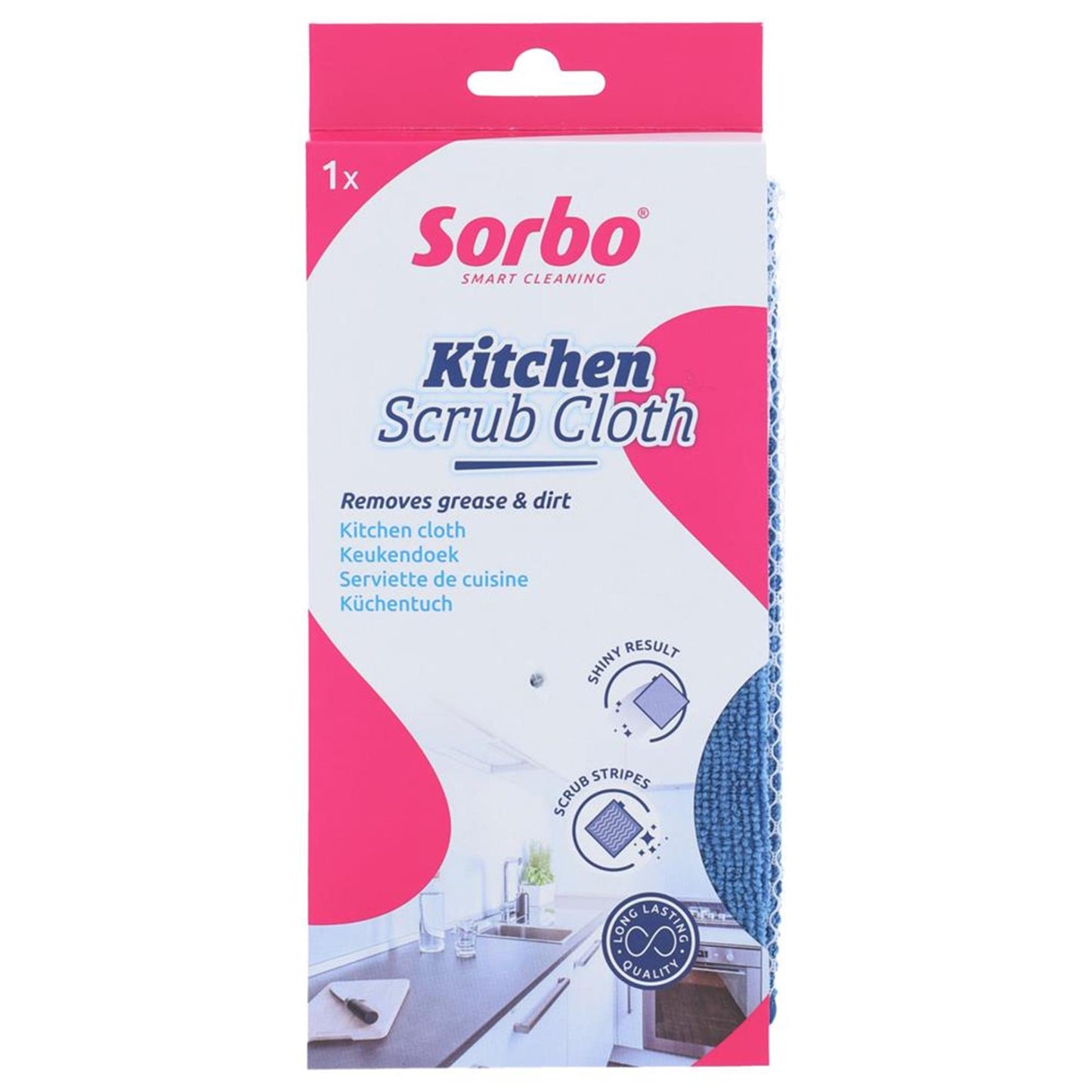 Panno per la pulizia della cucina Sorbo 32x32 cm