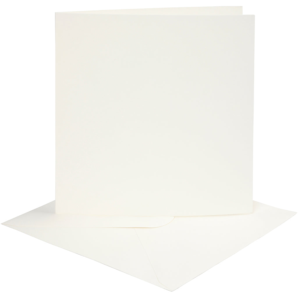 Creative Company Cards and buste Off-White, 4st.