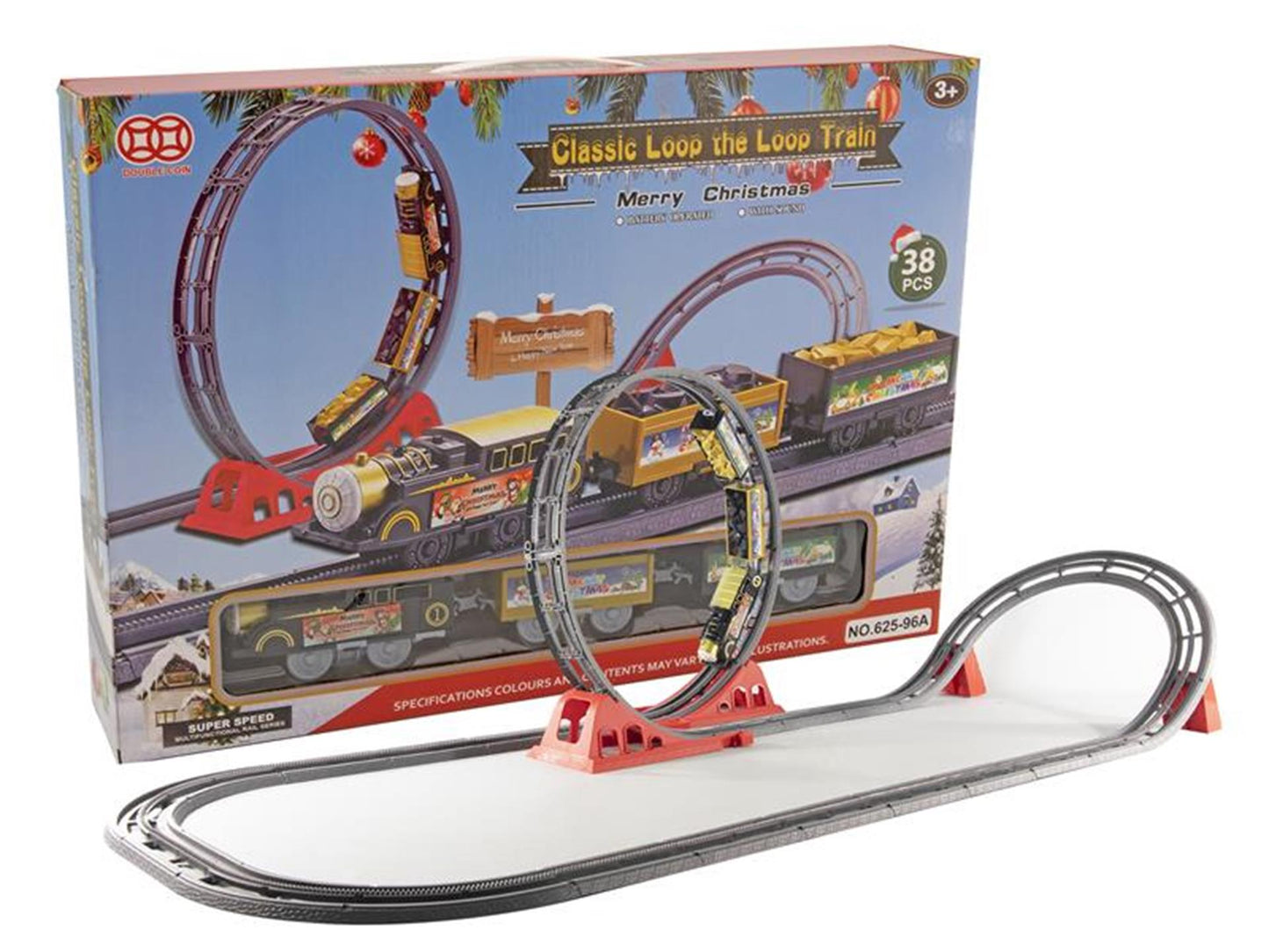 Set treno vivente Svenska da 38 pezzi looping + suono