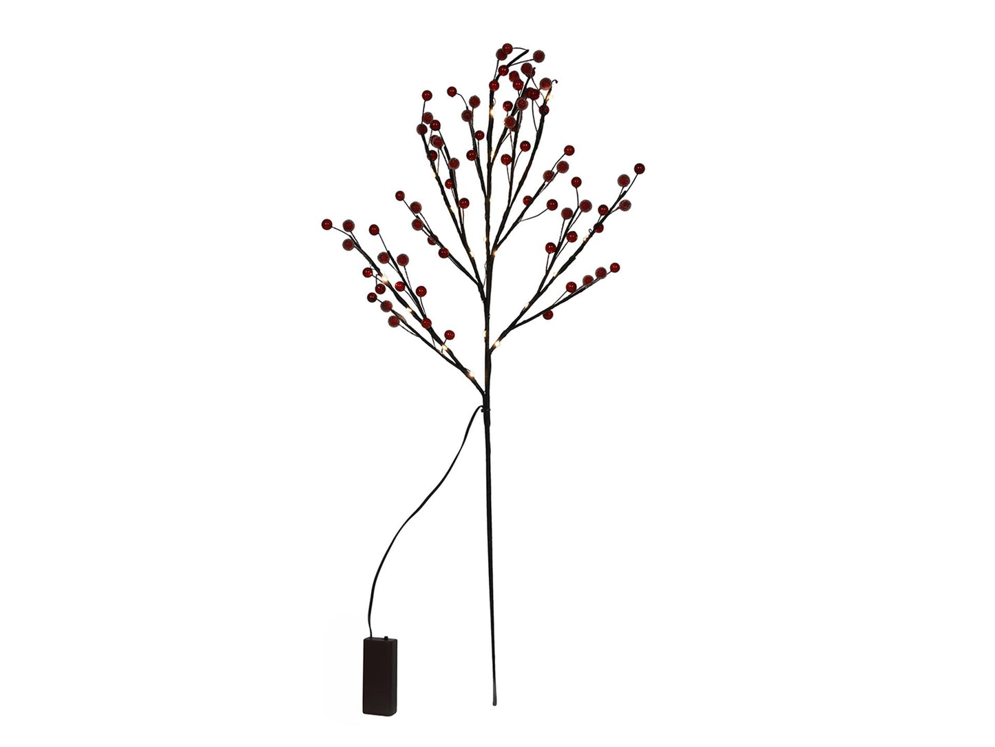 Svenska living rama artificial 'frosted berry' 20led 75cm
