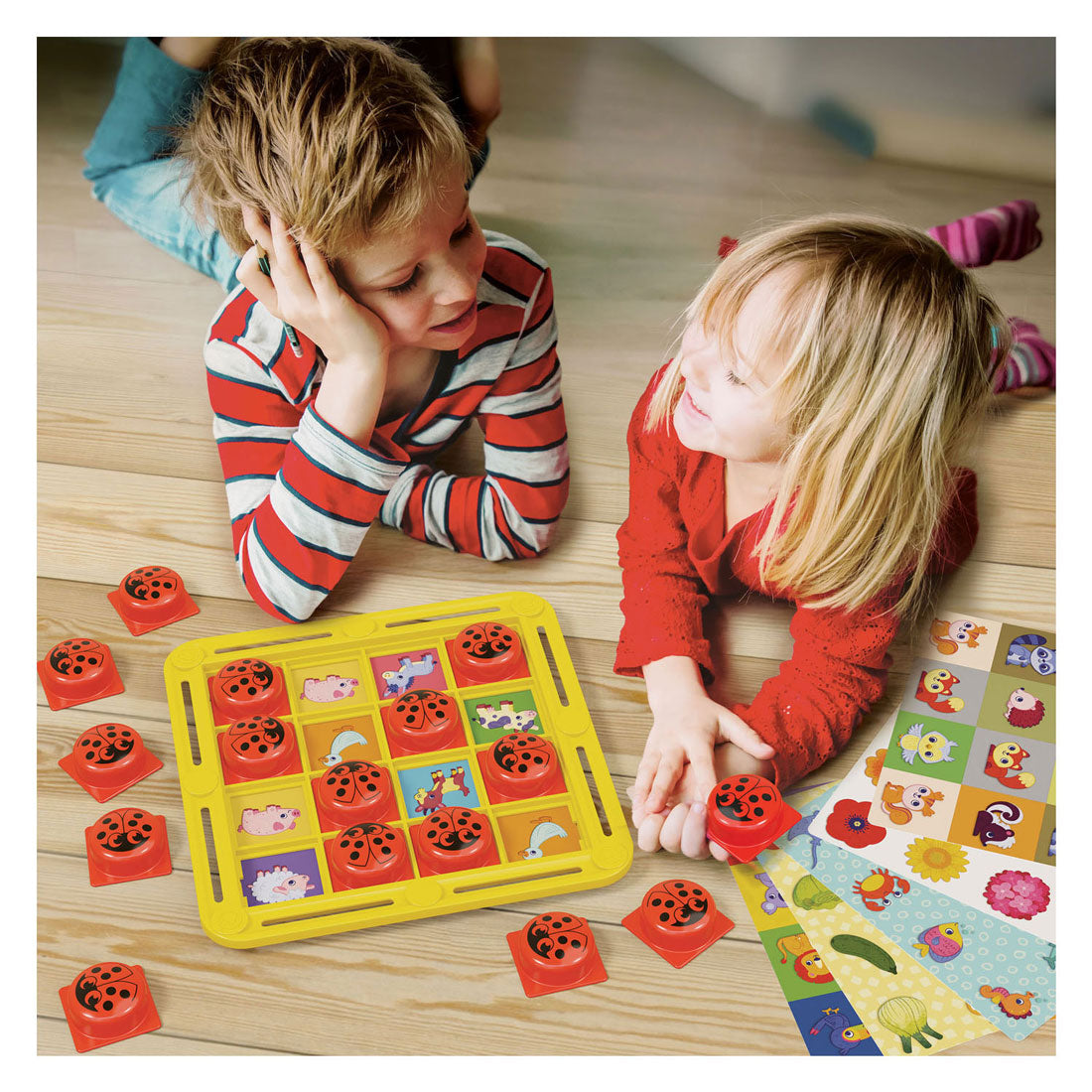 Quercetti fantamemo gioco coccinella