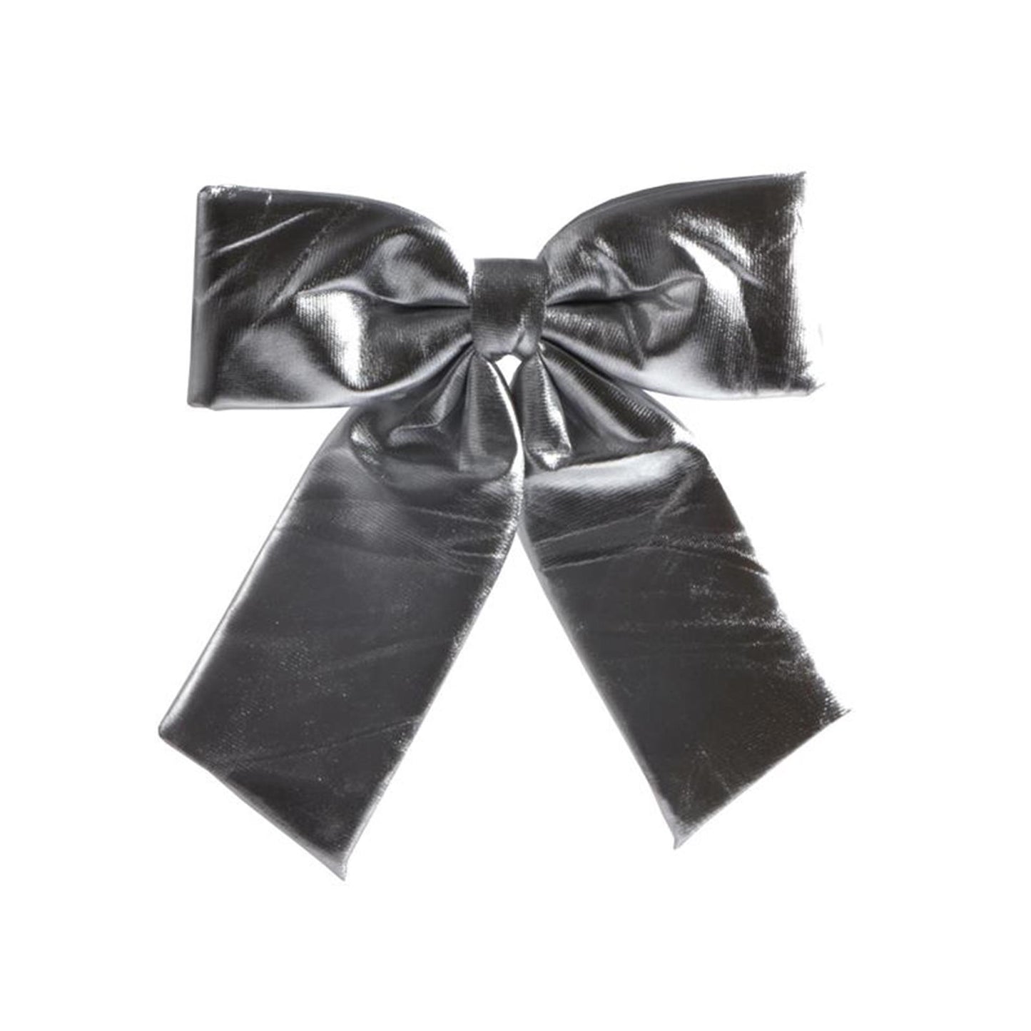 Svenska living fiocco decorativo da appendere 28x28 cm argento