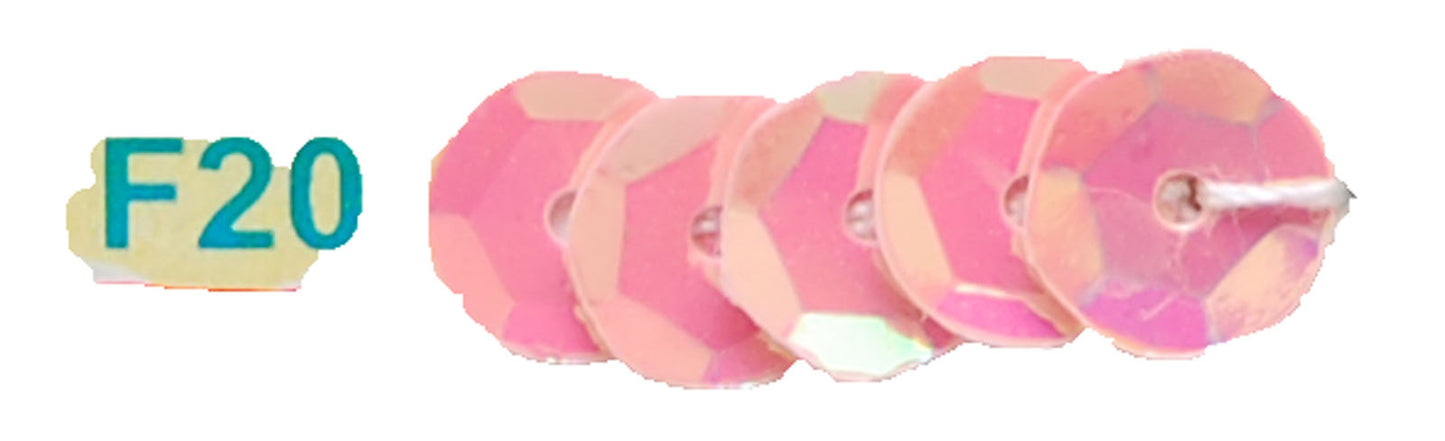 Vaessen creative • paillettes piatte pastello 6 mm 450 g rosa