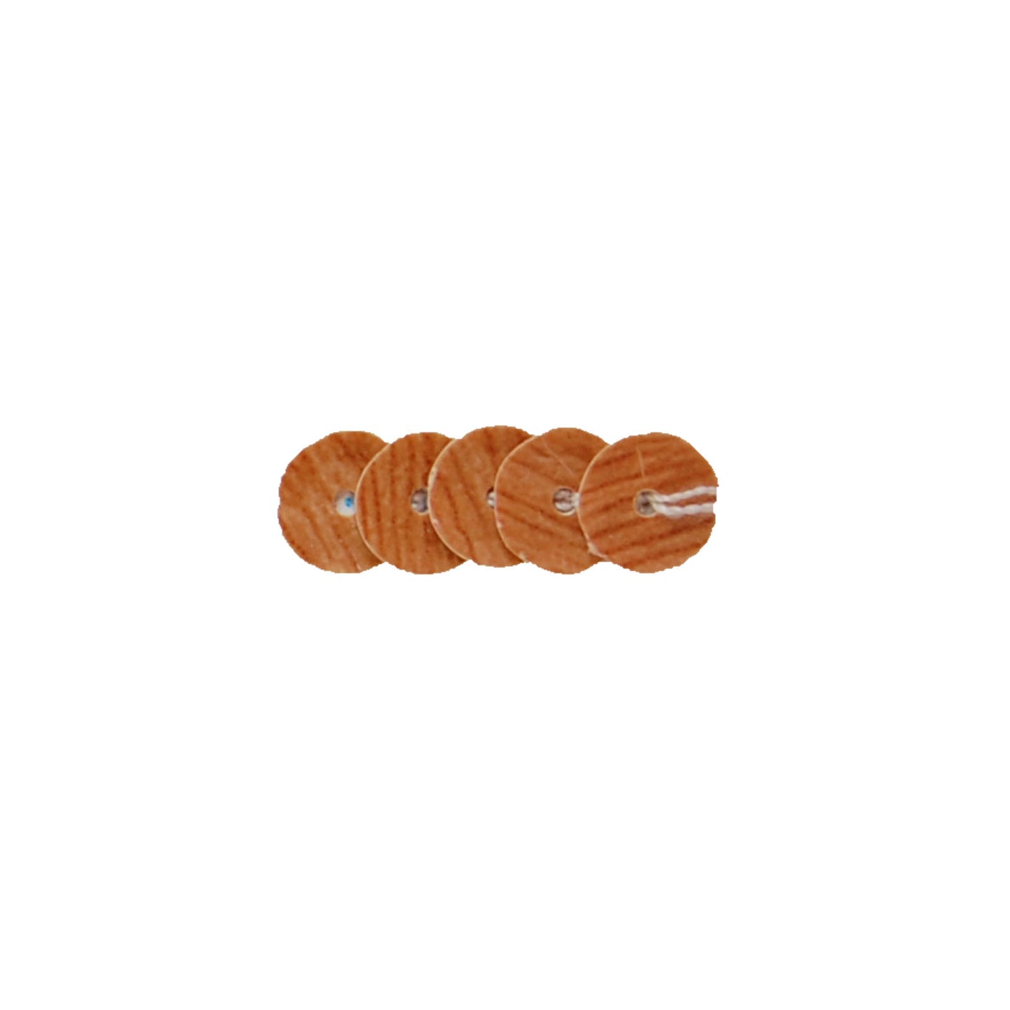 Vaessen creative • paillettes in legno piatto 6mm 450g venature del legno