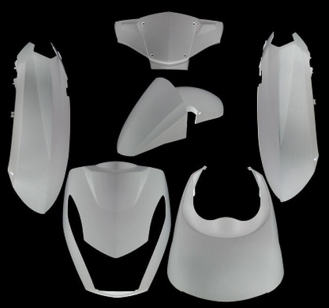 Lugar de borde de 6 piezas para Kisbee 2t 4t White