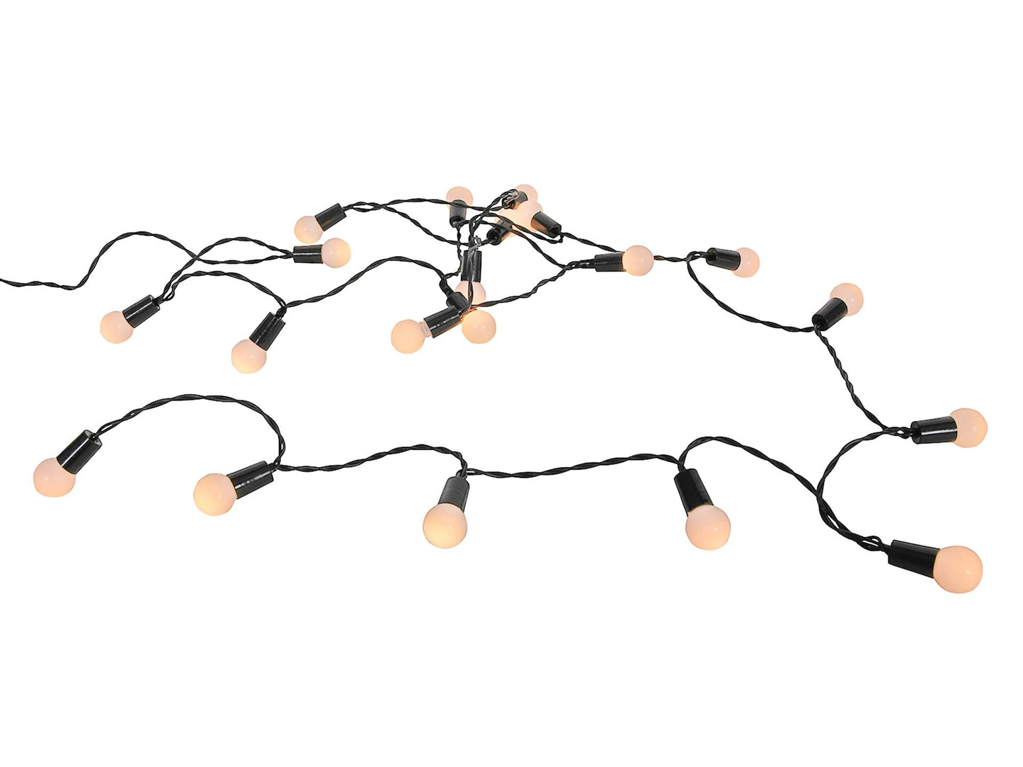 Svenska living string iluminación bombilla 20led batería