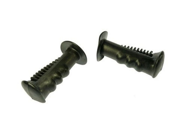 Set di manico per etichetta bianca set da 110 mm nero