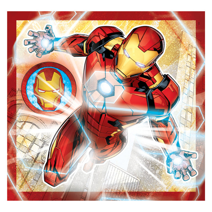 Puzzle clementoni puzzle super color vendlers, 3x48st.
