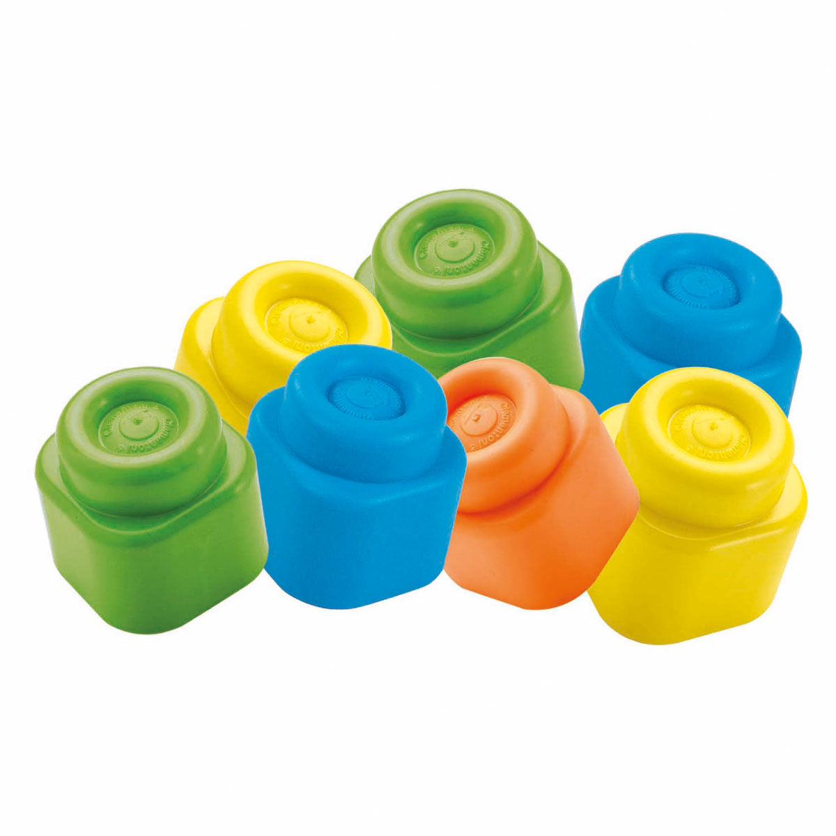 CLEMENTONI Baby - Miffy Clemmy Bloques suaves en el tubo, 5dlg.