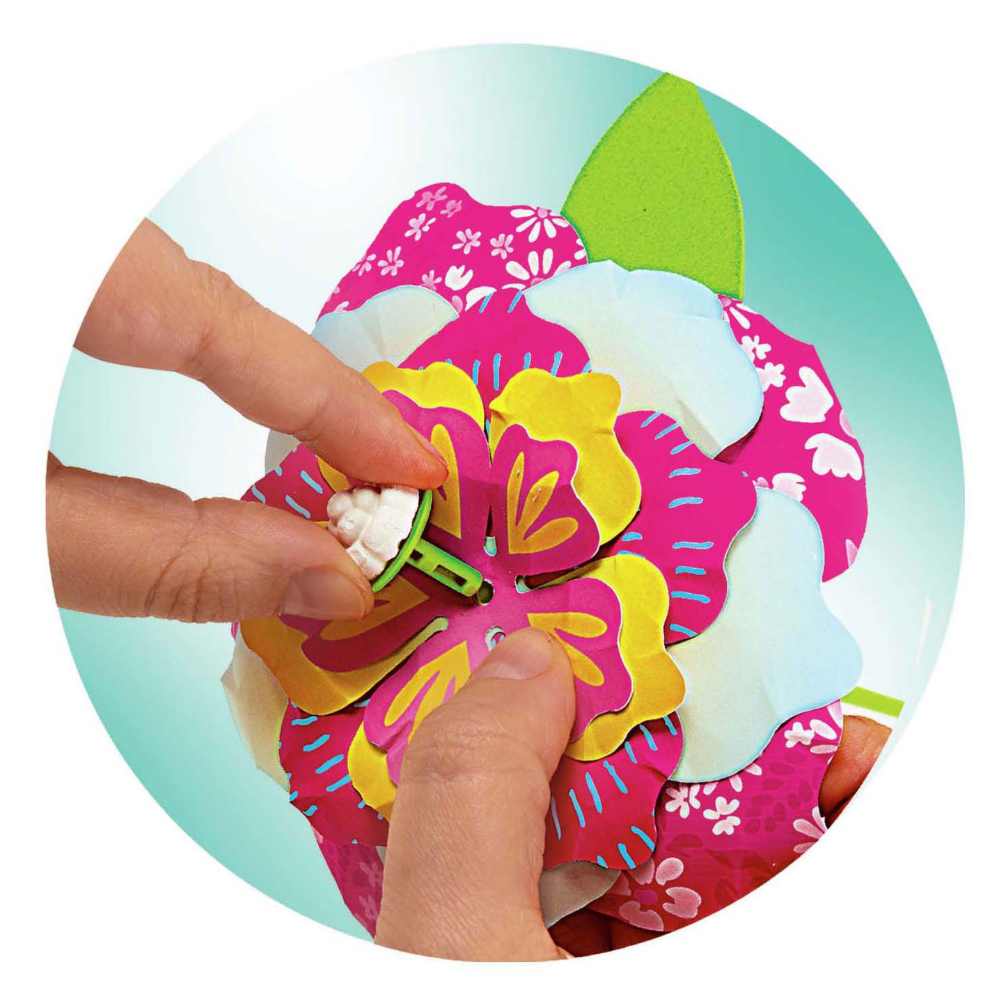 CLEMENTONI IDEA HACER SENT Craft Set, 8 flores