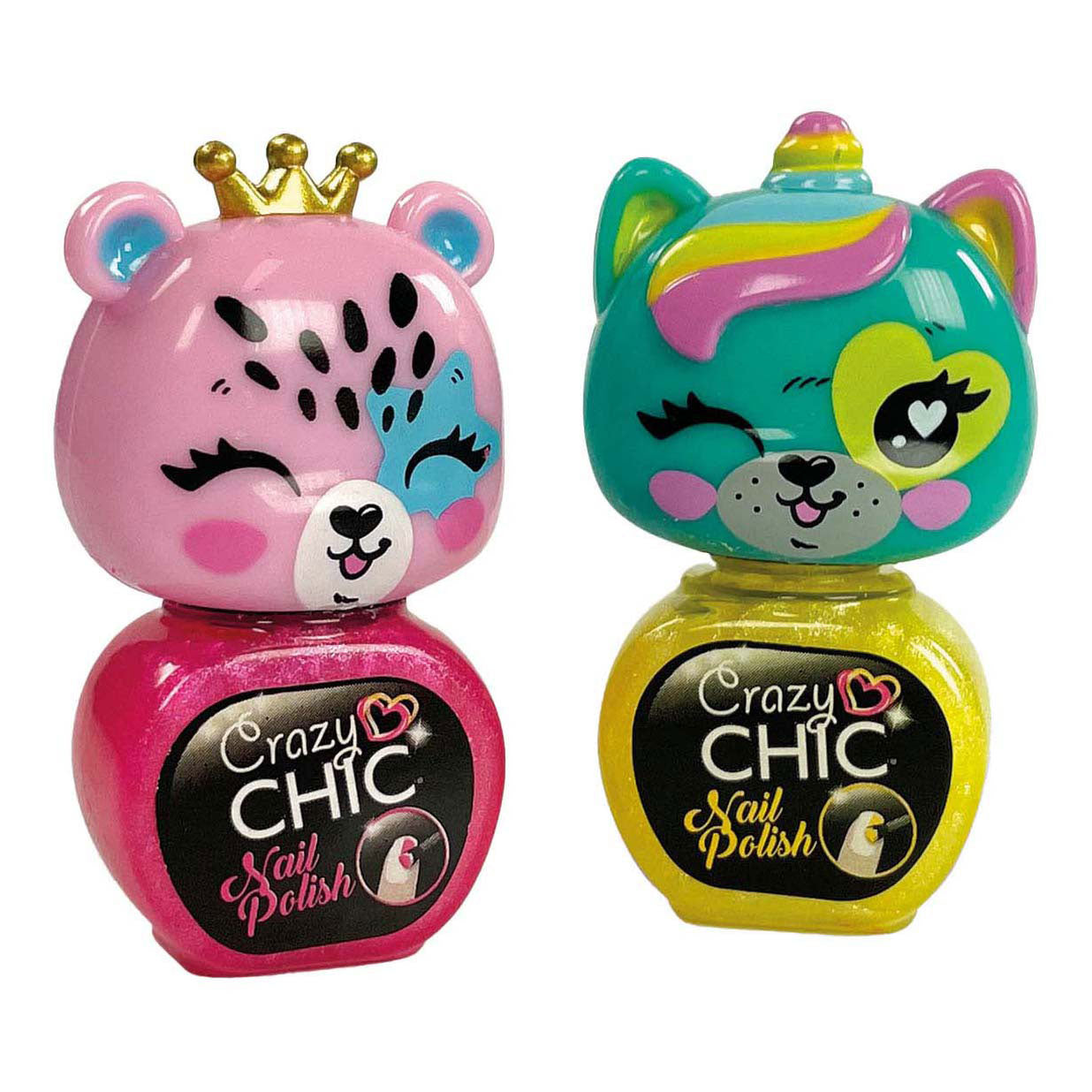 Clementoni Crazy Chic - nail polish animals, 2st.