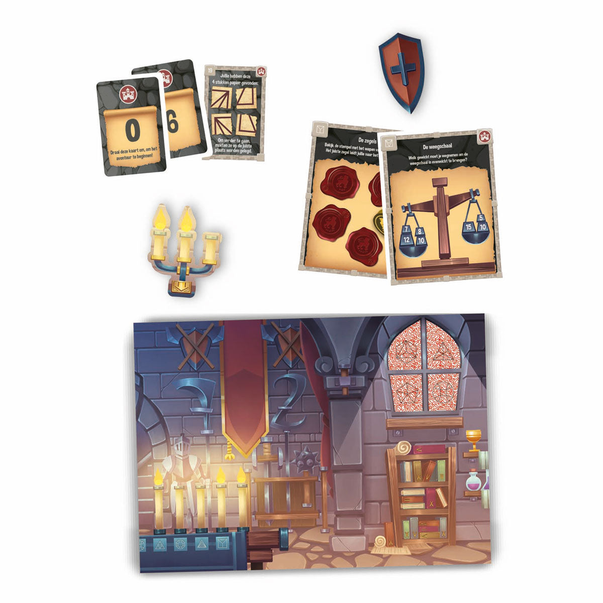 Clementoni Pocket Escape Game - The Cursed Castle