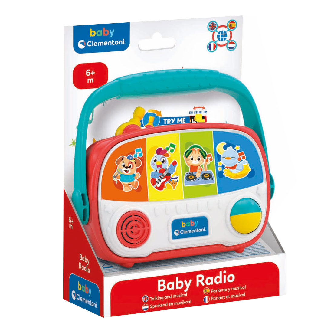 Clementoni Baby Speaking and Musical Radio