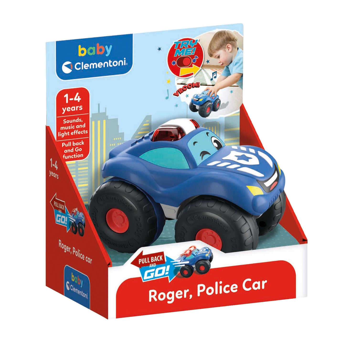 Clementoni Baby Car Big Police