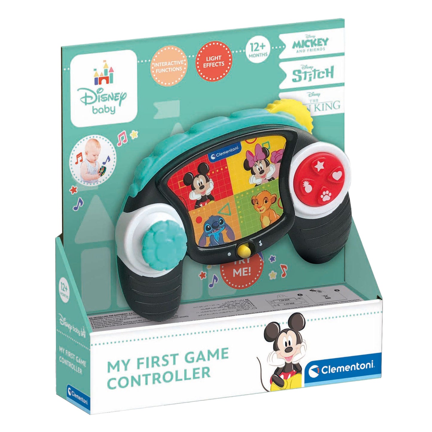 Clementoni baby Disney il mio primo controllore di gioco