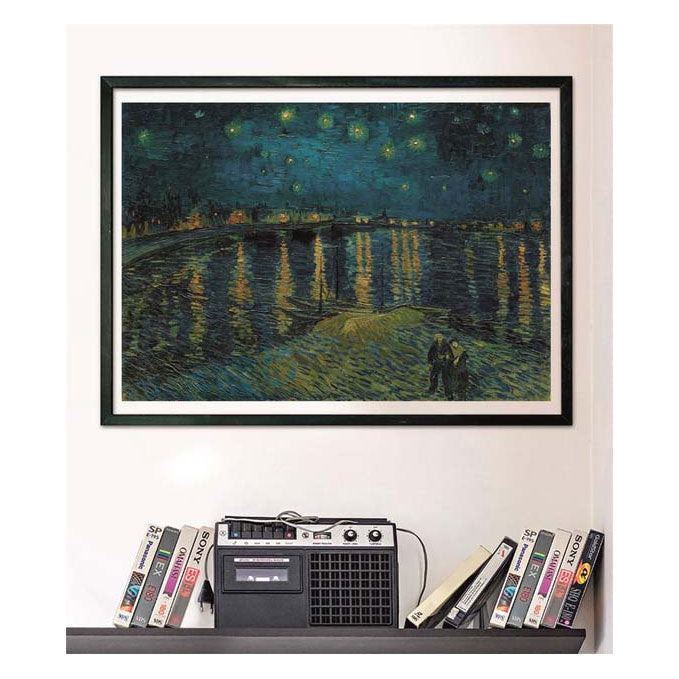 Clementoni Jigsaw Puzzle Artworks Star Night sobre The Rhône, 1000.