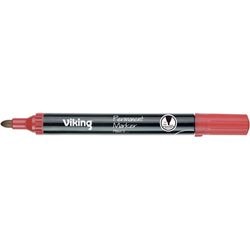 Pennarello indelebile viking pbm1.5 rosso
