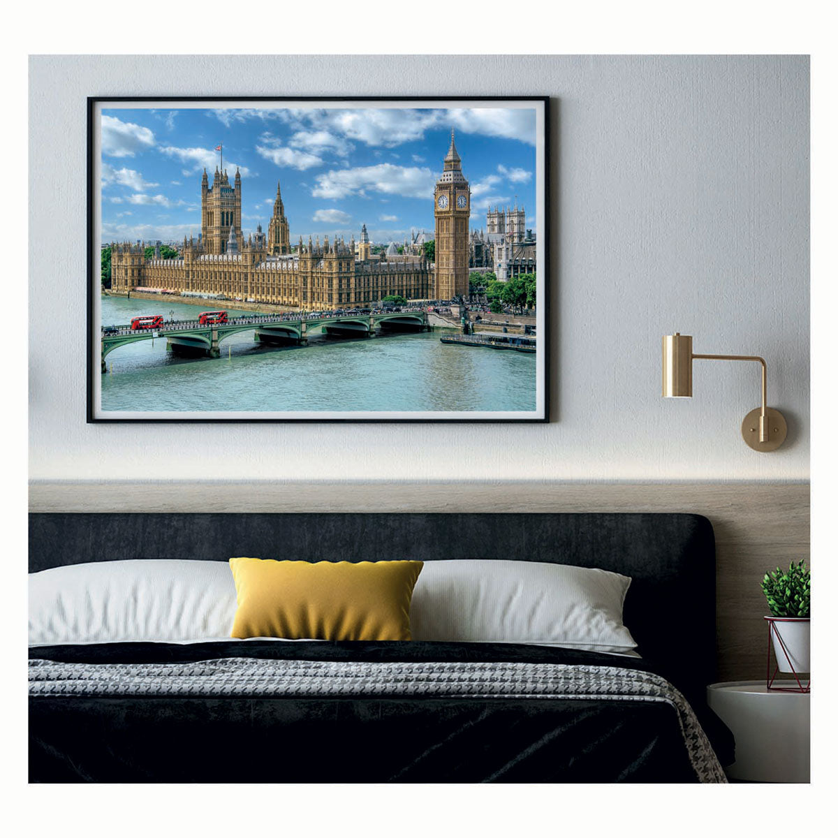 CLEMENTONI Jigsaw Puzzle Casas del Parlamento, 3000.