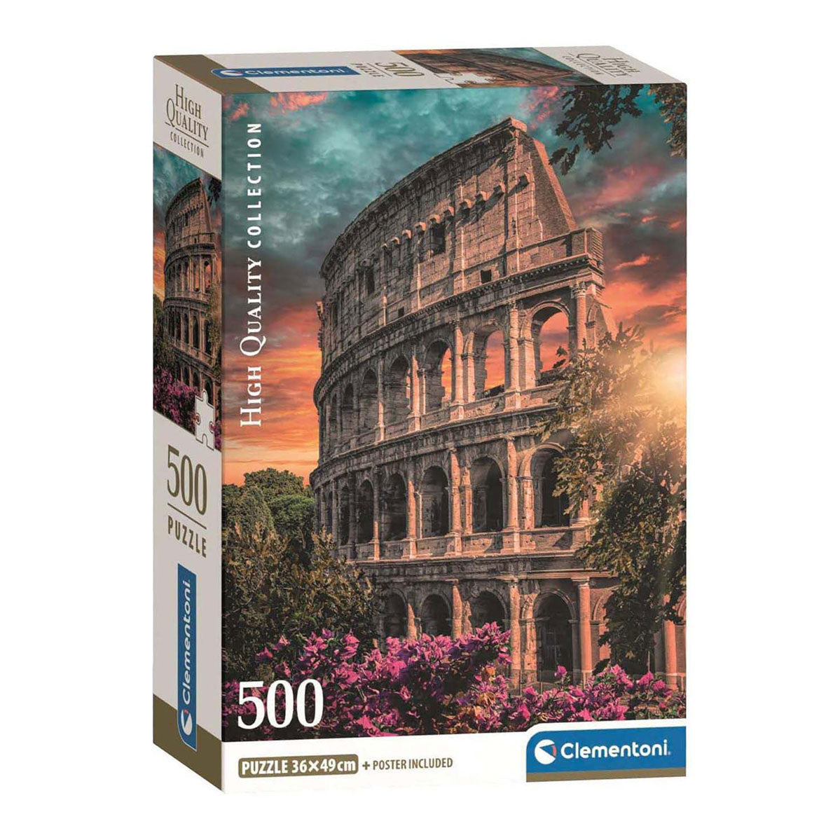 Puzzle clementoni puzzle flavian amfitheater, 500st.