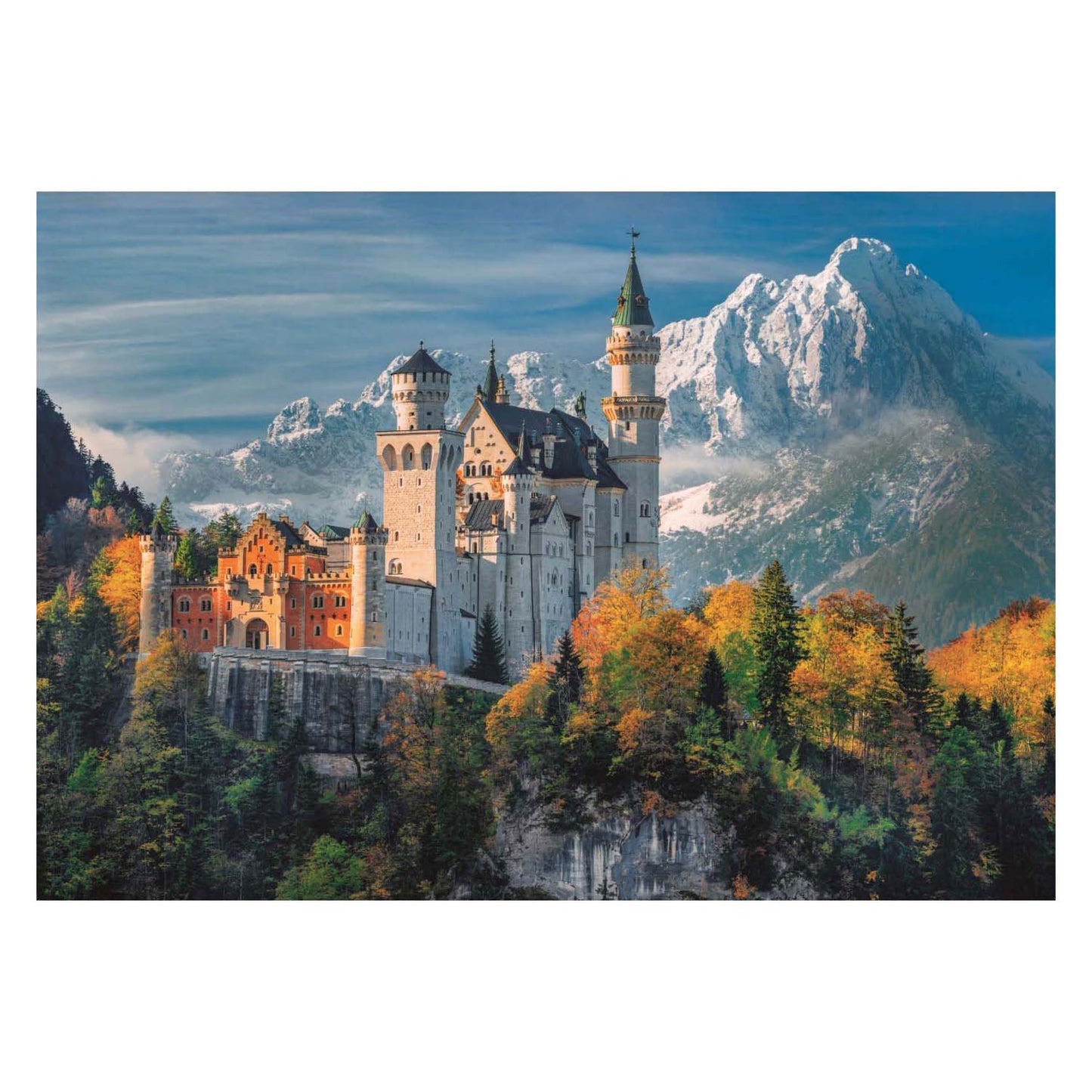 Puzzle de Clementoni Jigsaw Neuschwanstein Castle, 500st.