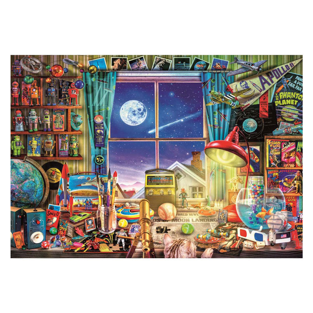 Clementoni Jigsaw Puzzle to the Moon, 500st.