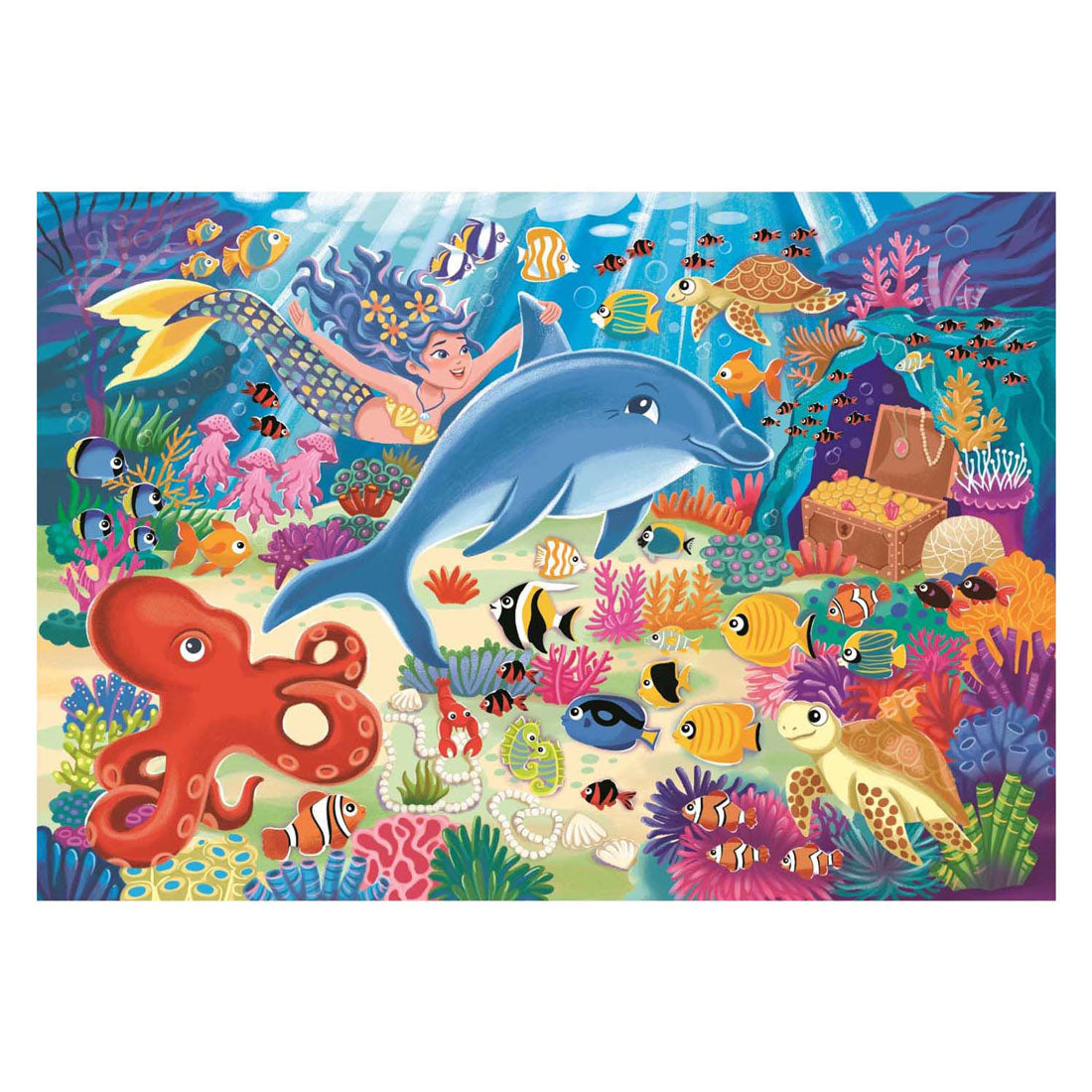 Puzzle clementoni puzzle sottomarino, 30st.
