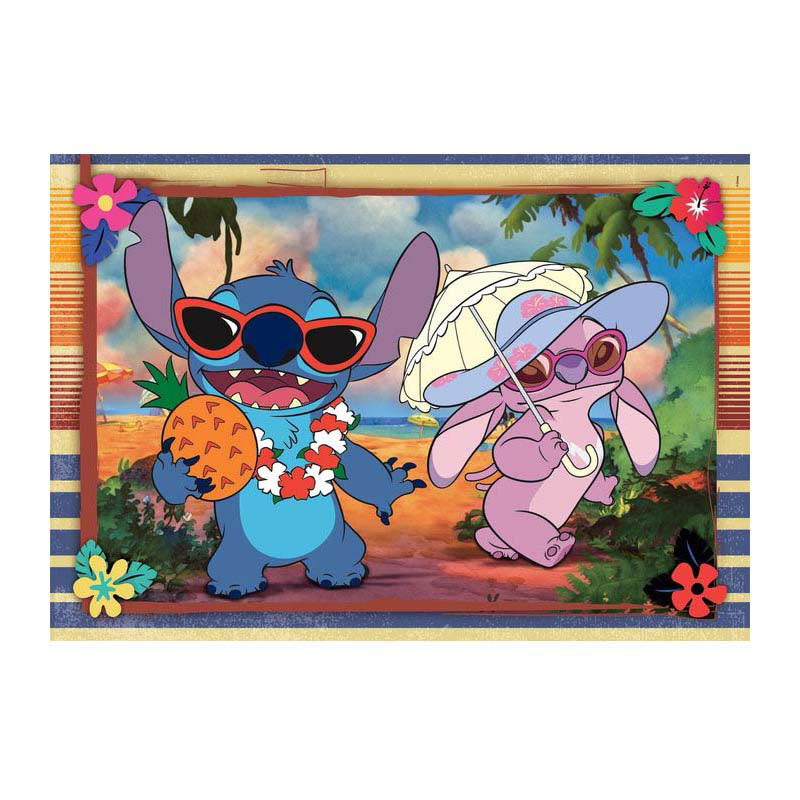 Puntada de rompecabezas Clementoni, 2x60st.