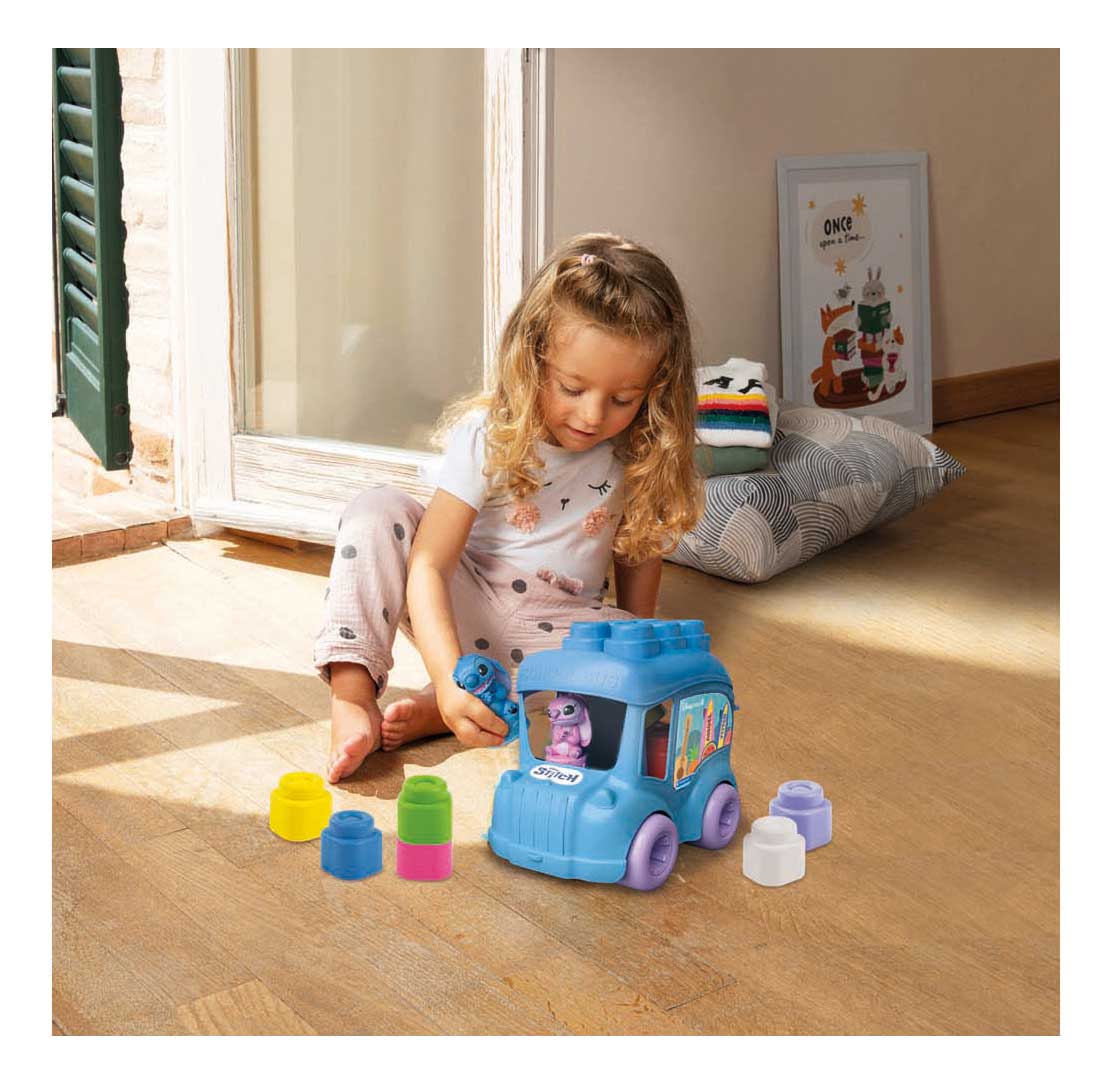 Autobús escolar Clementoni soft clemmy stitch