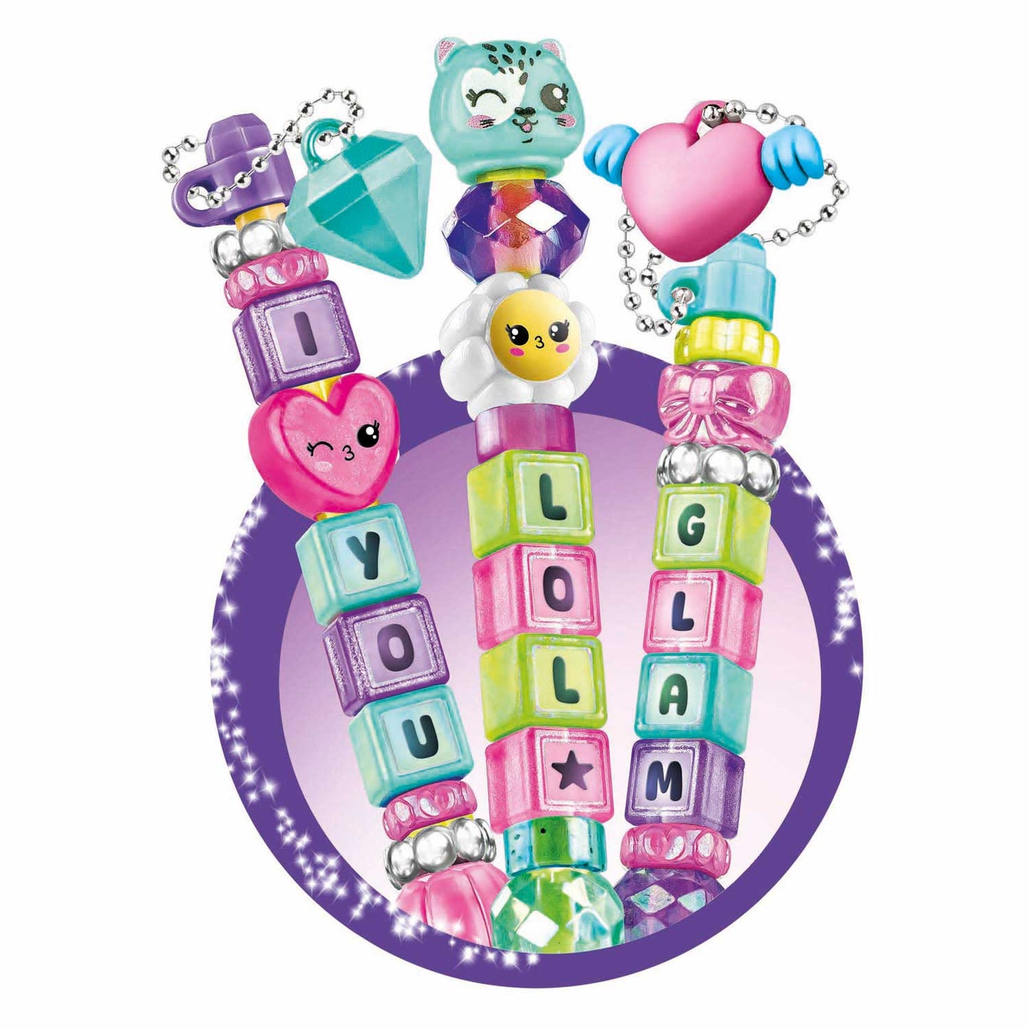 Clementoni idea - pennen creatiestudio - knutselpakket vol accessoires - message glitterpennen - het creatieve cadeautje - vanaf 6 jaar