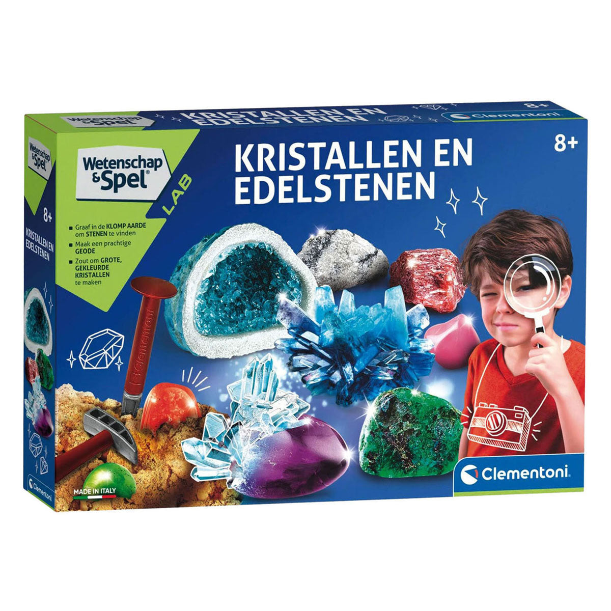 Clementoni wetenschap spel kristallen en edelstenen