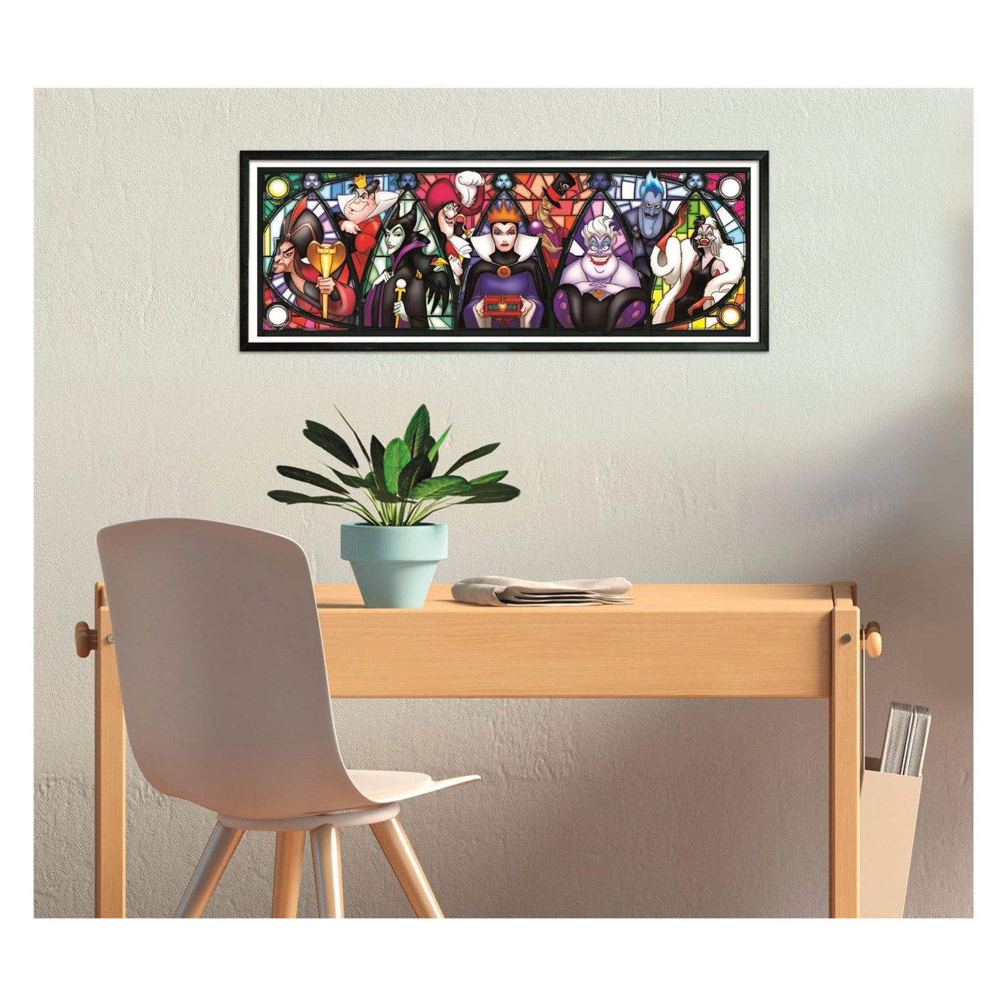 Clementoni legpuzzel disney villains panorama - 1000st.