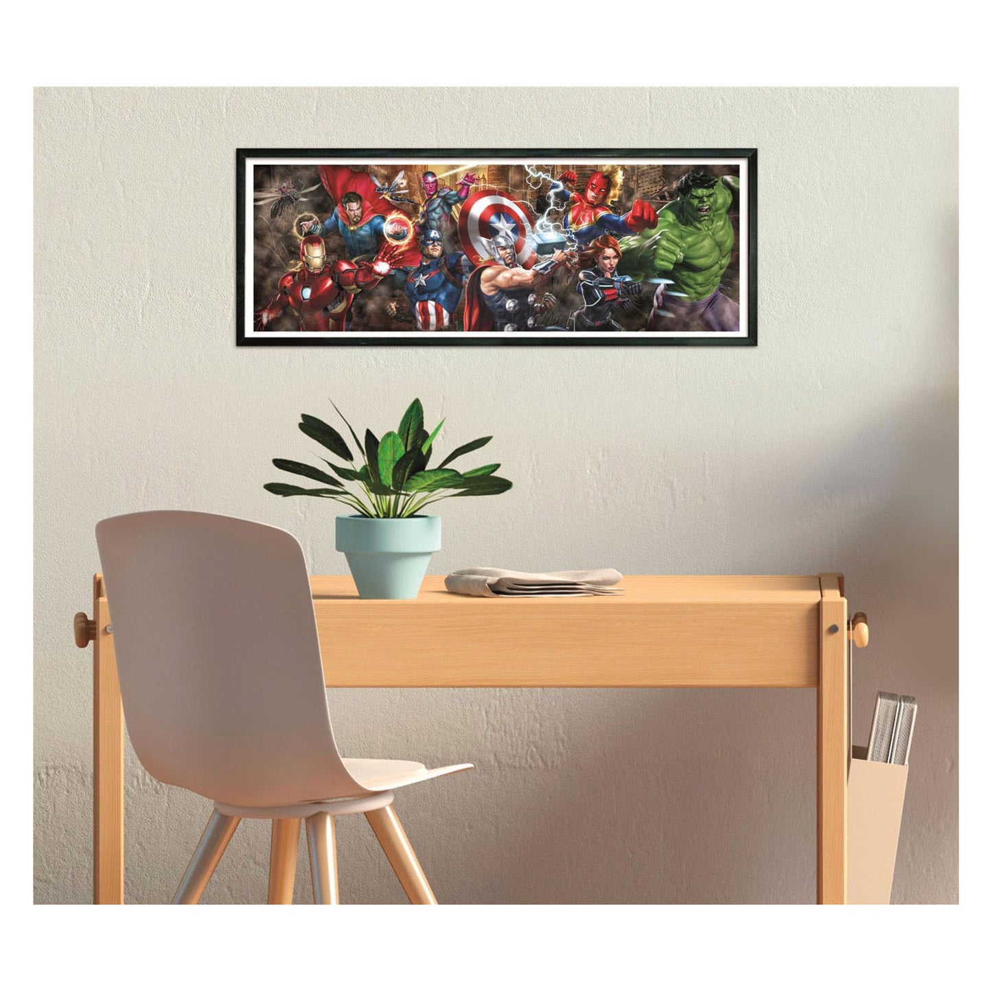 Clementoni legpuzzel marvel panorama - 1000st.