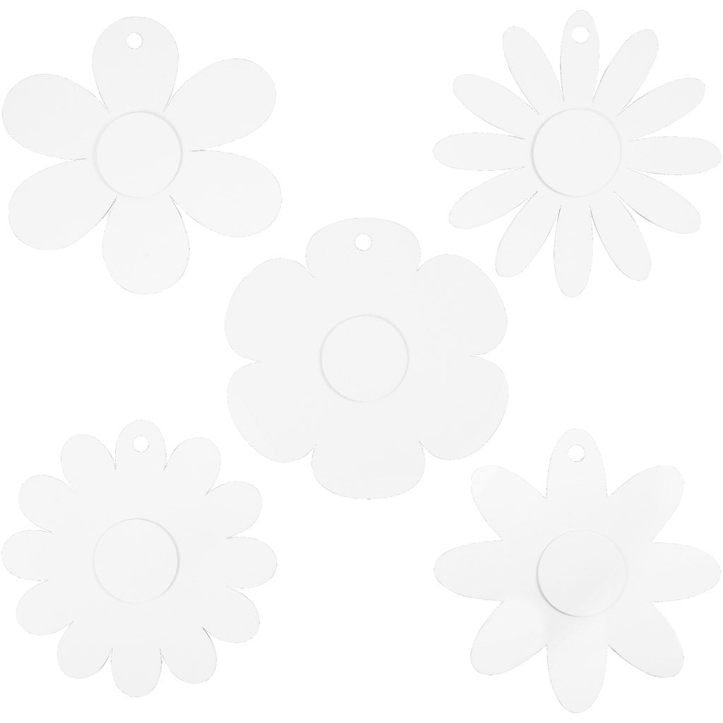 Fiori Creative Company bianchi, 5x 3 pz.