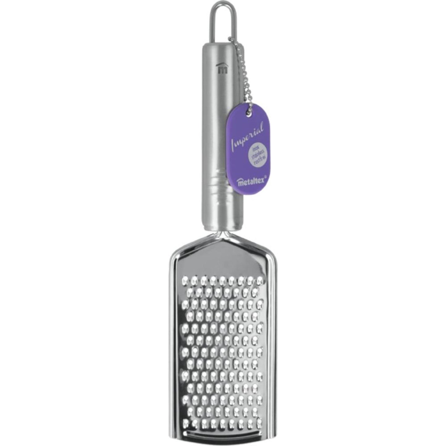 Metaltex imperial rallador pequeño acero inoxidable 24cm